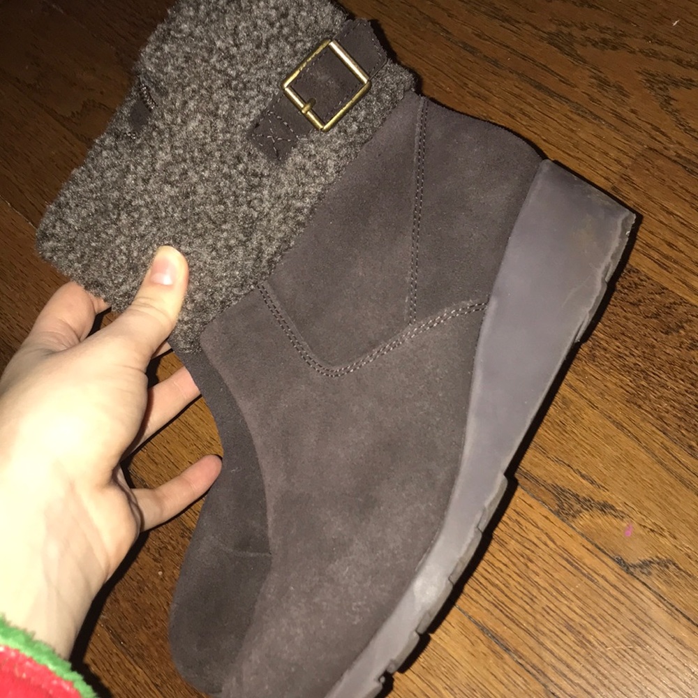 Cute and warm booties from lands end.